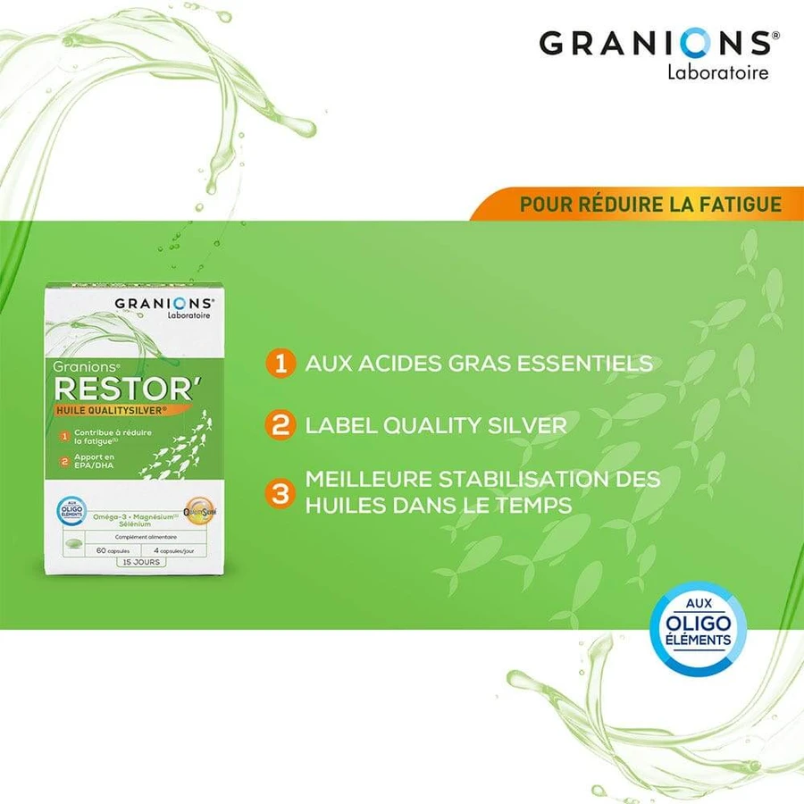 Granions Restore' 60 Capsules