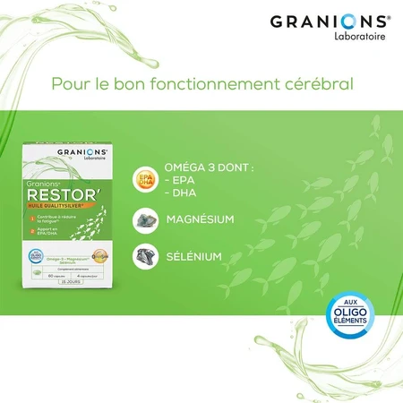 Granions Restore' 60 Capsules