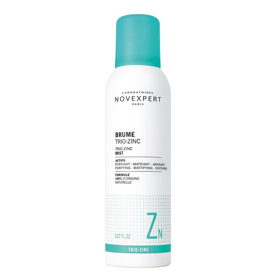 Novexpert Trio-Zinc Purifying, mattifying, soothing spray 150ml