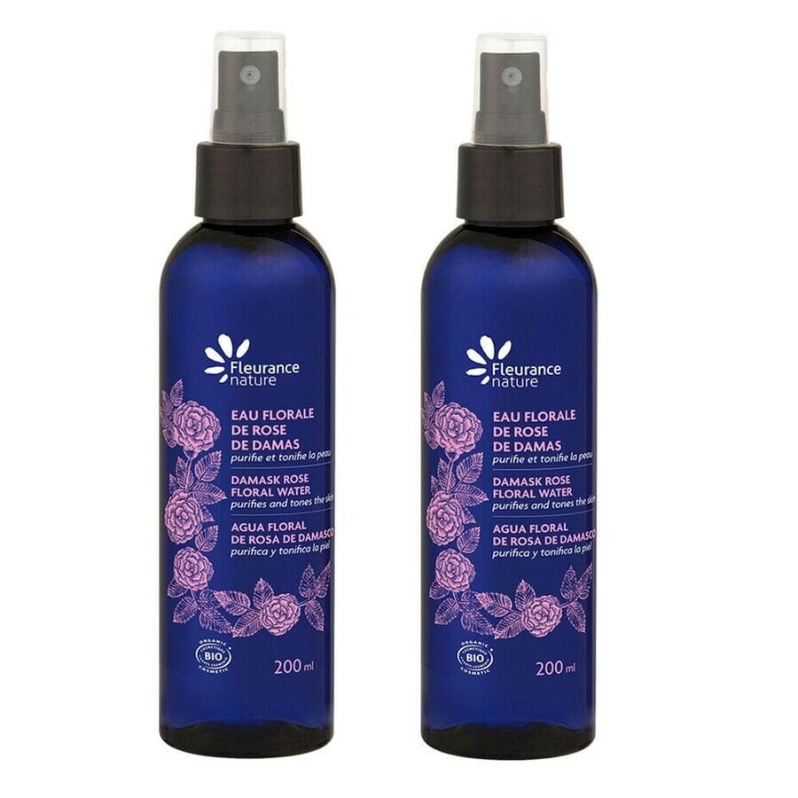 Fleurance Nature Eaux florales Rose 2x 200ml