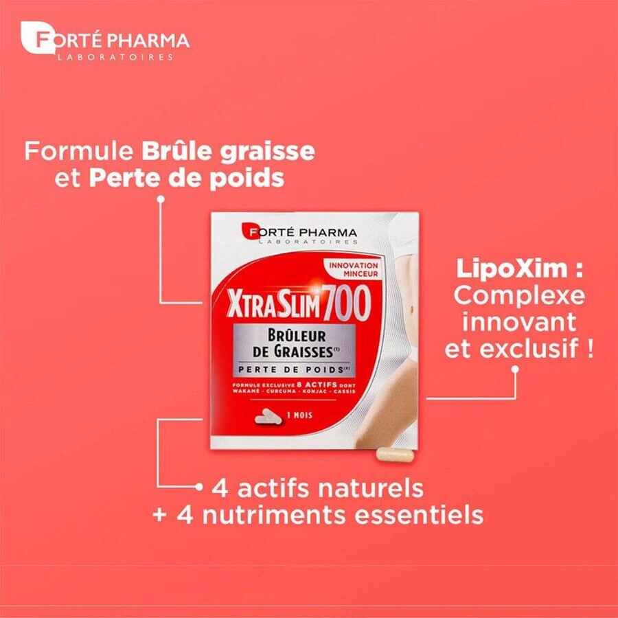 Forté Pharma XtraSlim 700 120 Cápsulas