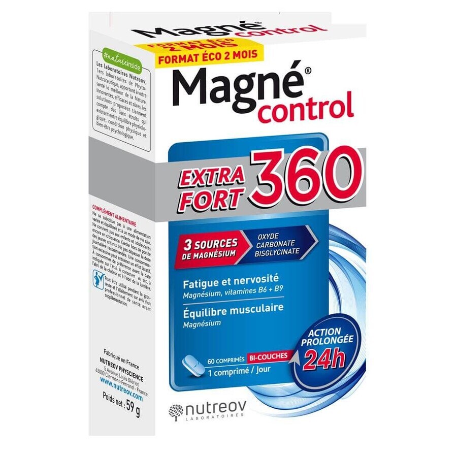 Nutreov Magnécontrol Extra forte 60 compresse