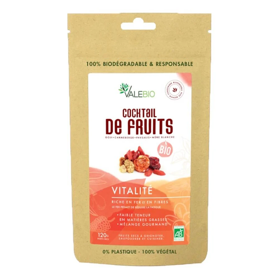 Valebio Bio-Superfrucht-Cocktail 120g