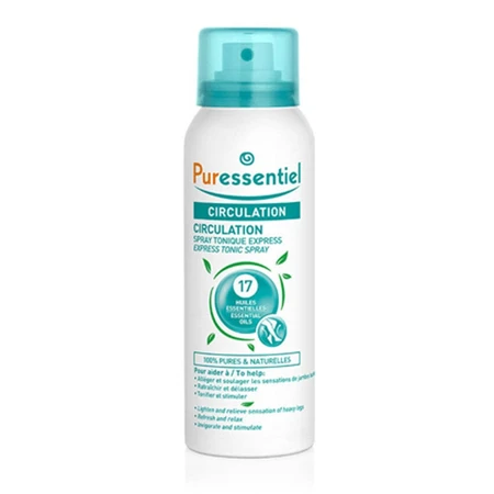 Puressentiel Circulation Spray Express Tonique Aux 17 Circulation 100ml