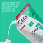 Cerave Cleanse Visage Recharge Gel Moussant Visage Et Cou Peaux Normales A Grasses 473 ml