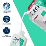 Cerave Cleanse Visage Recharge Gel Moussant Visage Et Cou Peaux Normales A Grasses 473 ml