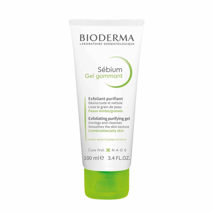 Boutique Bioderma Sebium Gommage visage purifiant Peaux mixtes à grasses 100ml Bioderma Sebium Gommage visage purifiant Peaux mixtes à grasses 100ml