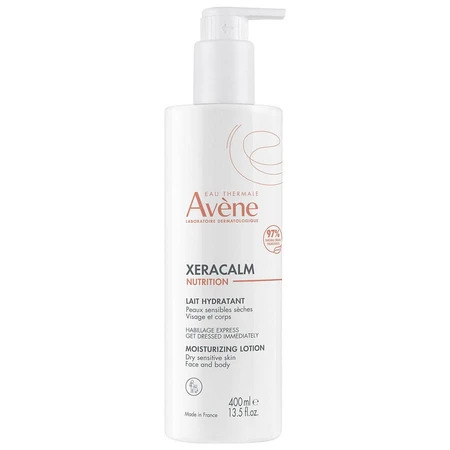 Avène Xeracalm Nutrition Voedende vloeibare melk voor gezicht en lichaam Gevoelige en droge huid 400ml
