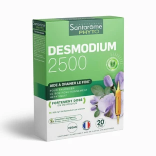 Santarome Desmodium 2500 Desintoxicante hepático 20 ampollas