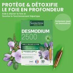 Santarome Desmodium 2500 Leberentgiftungsmittel 20 Ampullen Santarome Desmodium 2500 Leberentgiftungsmittel 20 Ampullen