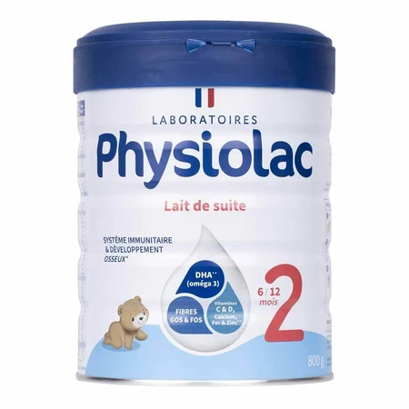 Physiolac 2 Leche en Polvo 6 a 12 meses 800g