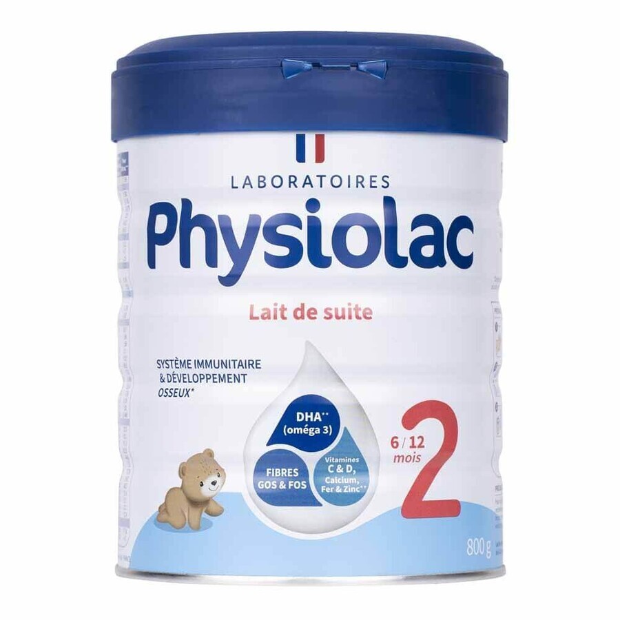 Physiolac 2 Milk Powder 6 to 12 months 800g