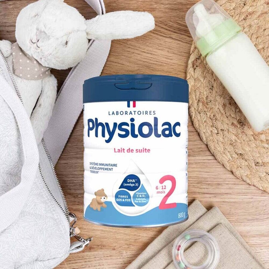 Physiolac 2 Milk Powder 6 to 12 months 800g