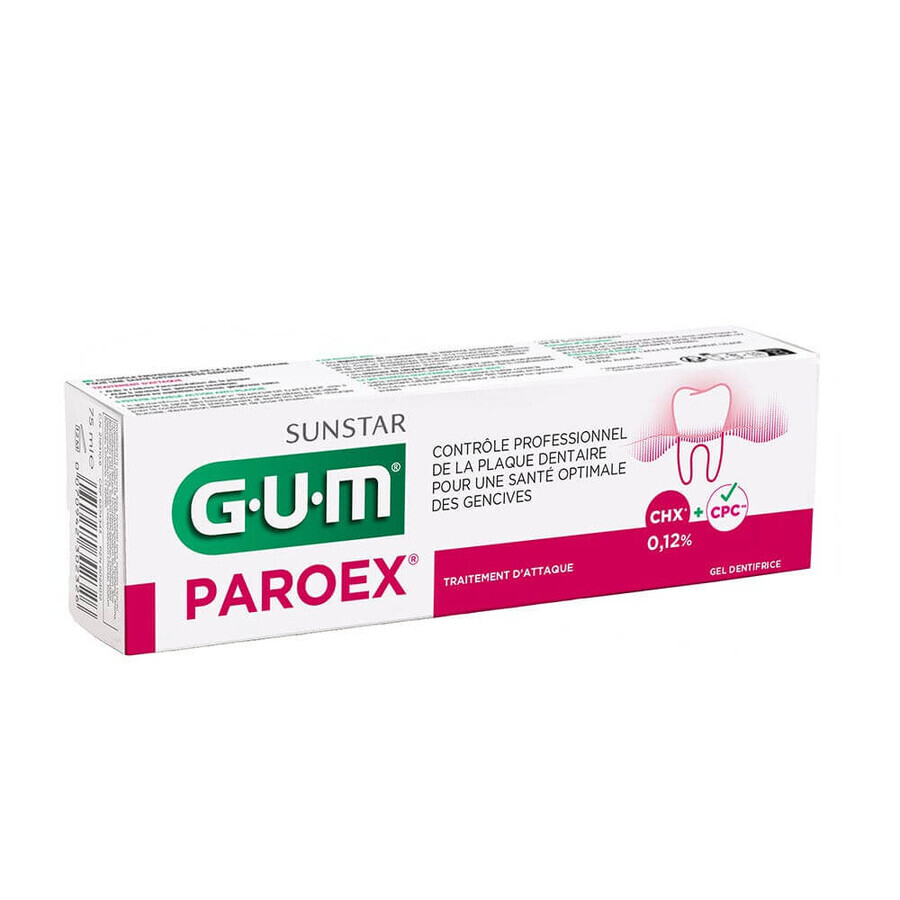 Gum Paroex Plaque Remover Toothpaste 75ml