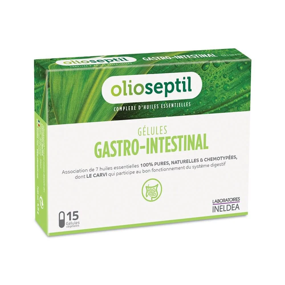 Olioseptil Gastrointestinal Disorders 15 Vegetable Gels.