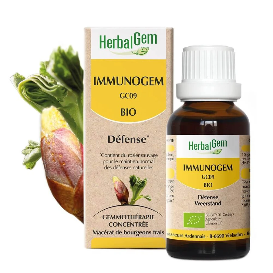 Herbalgem Gemmotherapiecomplexen Immunogem GC09 Organische Verdediging 30ml