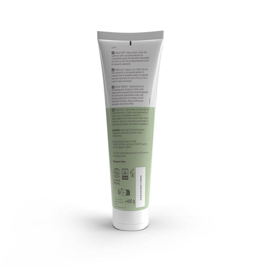 Cattier Ready-to-use green clay mixed to oily skin 400g
