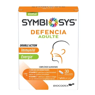 Symbiosys Defencia Adults with Vitamins C and D 30 Capsules
