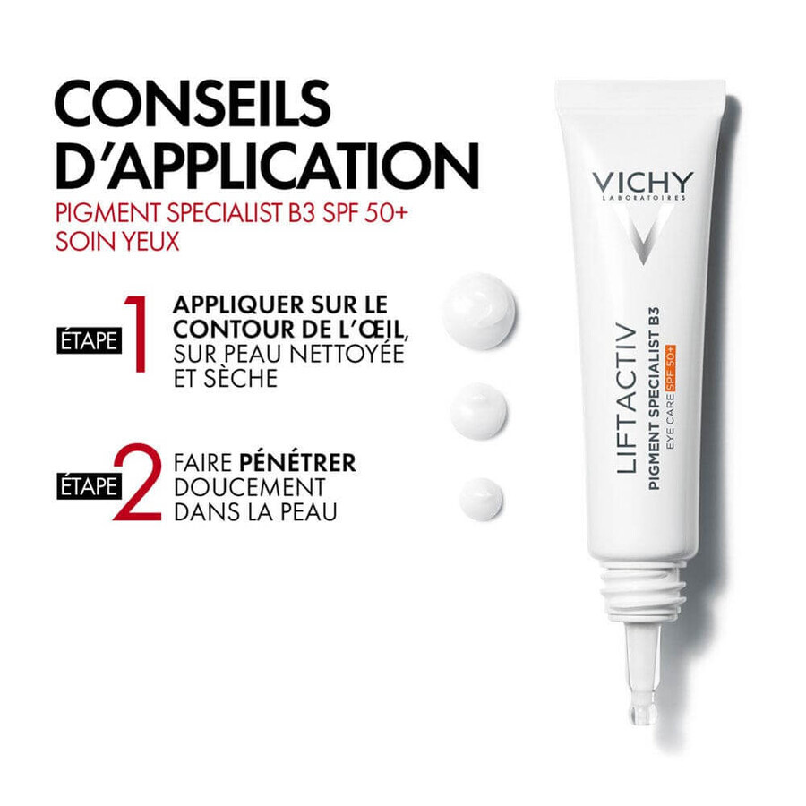 Vichy Liftactiv Soin Yeux Especialista en Pigmentos B3 SPF50+ 15ml