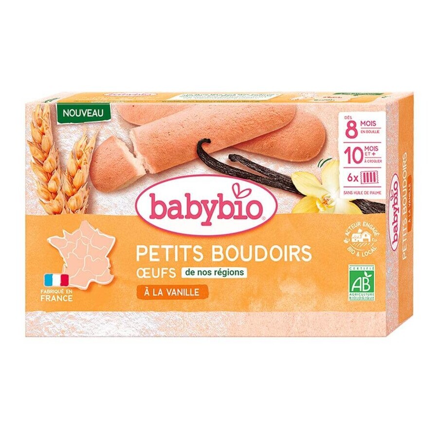 Buy Babybio Organic Vanilla Biscuits for babies from 8 months in baby food and from 10 months to munch 6 sachets of 4 Babybio Organic Vanilla Biscuits for babies from 8 months in baby food and from 10 months to munch 6 sachets of 4