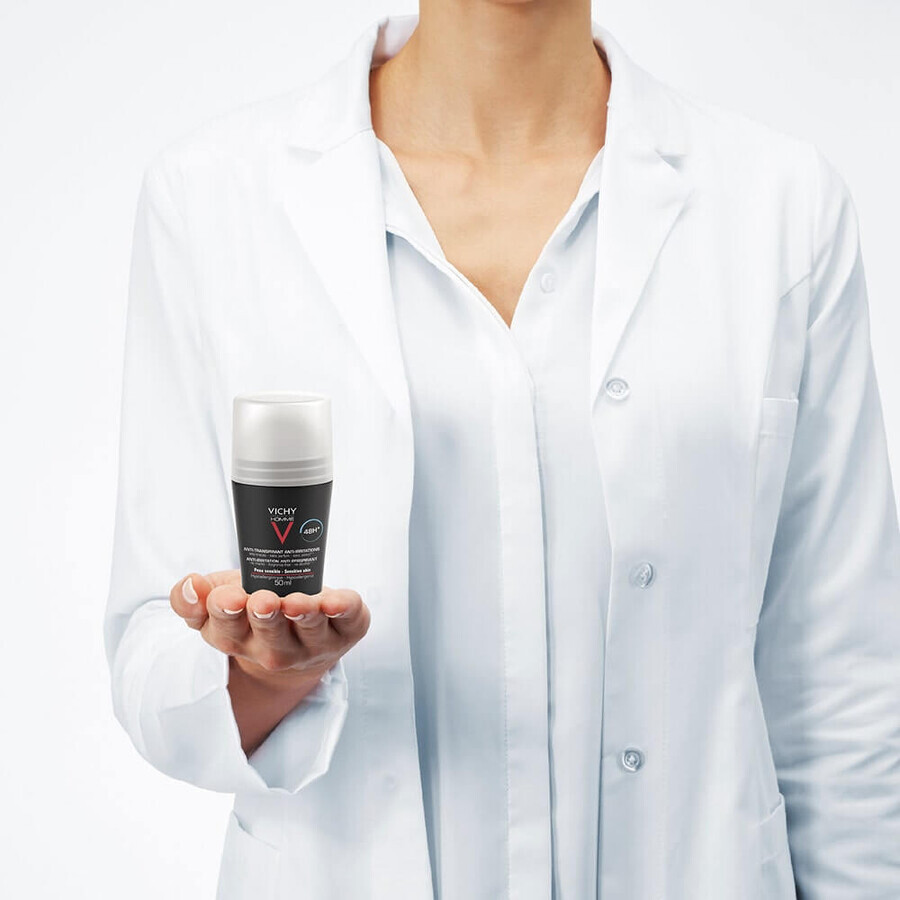 Vichy Uomo Deodorante Roll-on Antitraspirante 48h Pelli sensibili 2x50ml Vichy Uomo Deodorante Roll-on Antitraspirante 48h Pelli sensibili 2x50ml