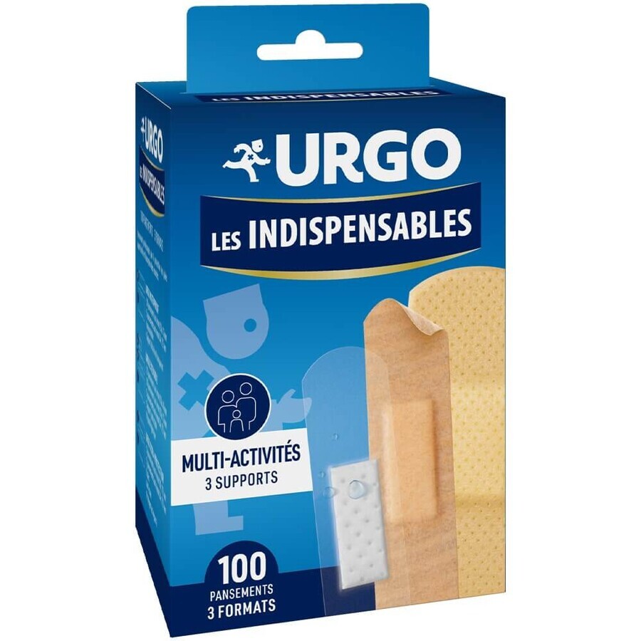 Urgo Indispensables 3 formaten 100 Dressings