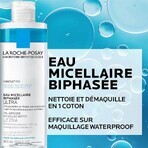 La Roche-Posay Fysiologische Reiniging Ultra Reinigend Bifasisch Micellair Water Gezicht en Ogen Waterproof 400ml
