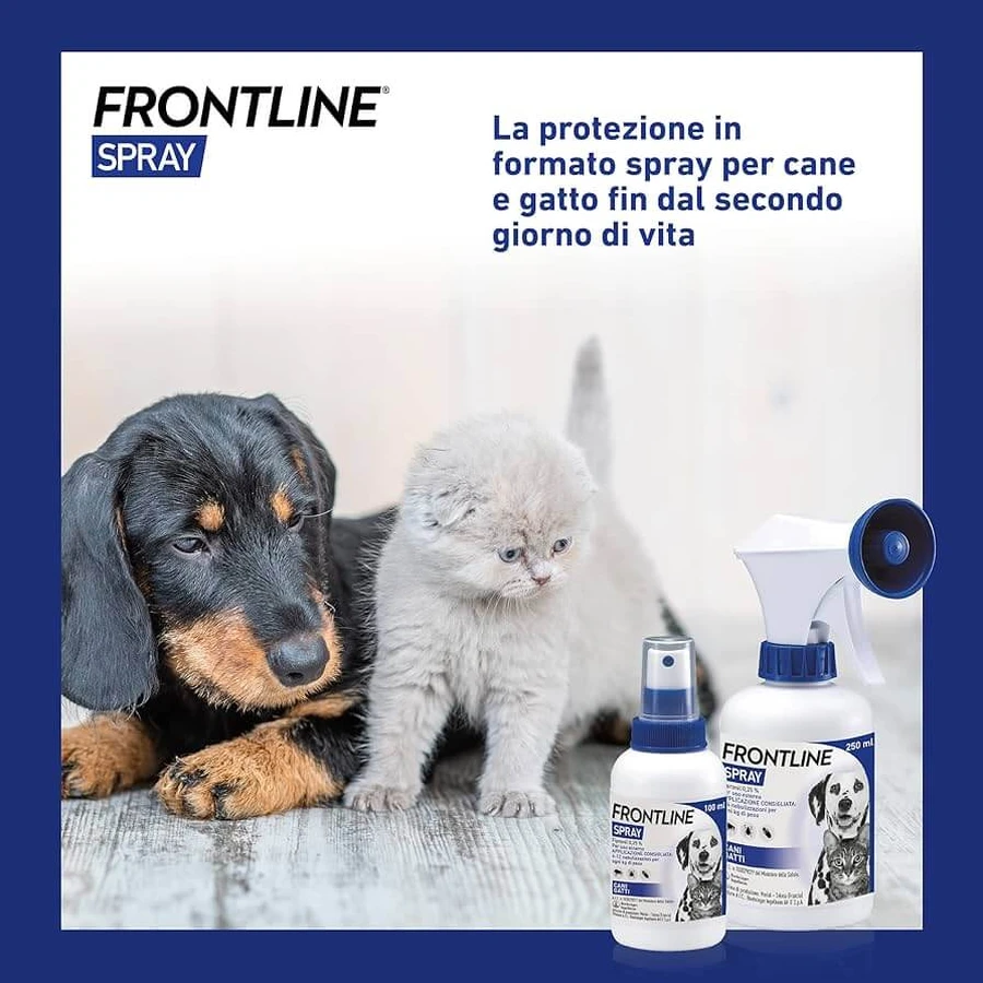 Frontline Antiparasitäres Spray für Hunde und Katzen 100ml