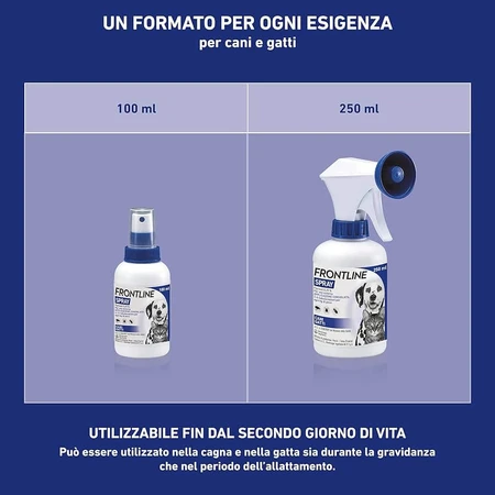 Frontline Antiparasitäres Spray für Hunde und Katzen 100ml