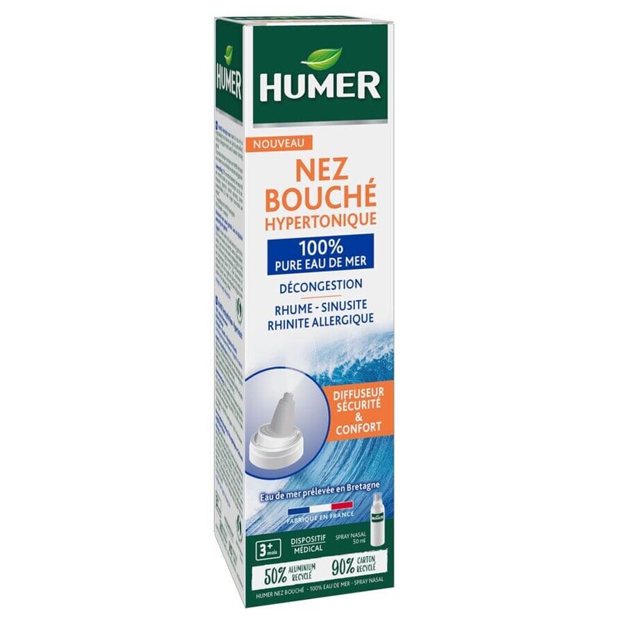 Humer Hypertonic Nose and Mouth Spray 50ml
