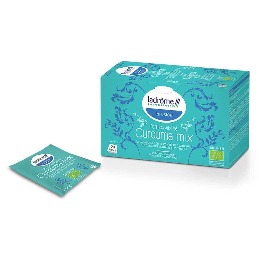 Ladrôme Organic Turmeric Mixa x20 sachets