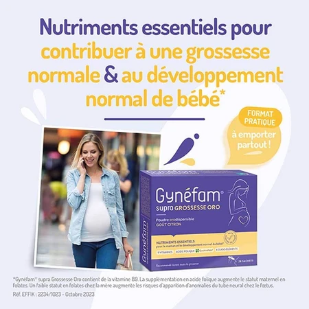 Effik Gynéfam Pregnancy Supra Gold 28 bags
