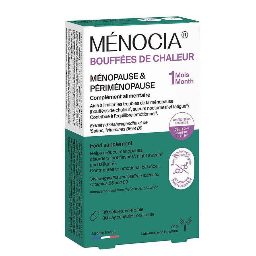 Ccd Menocia Vampate di calore Menopausa&Perimenopausa 30 capsule