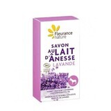 Fleurance Nature Jabón de Leche de Burra Lavanda 100g