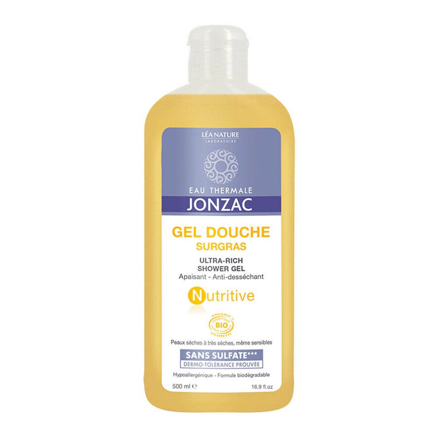 Eau thermale Jonzac Gel Ducha Nutritiva Surgras Bio 250ml