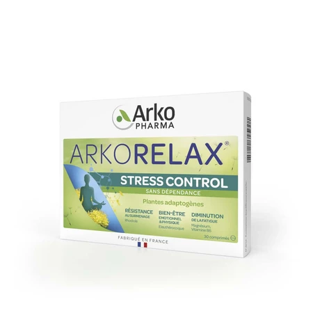 Arkopharma Arkorelax Stress Control Magnesio, Vitamina B6 30 comprimidos