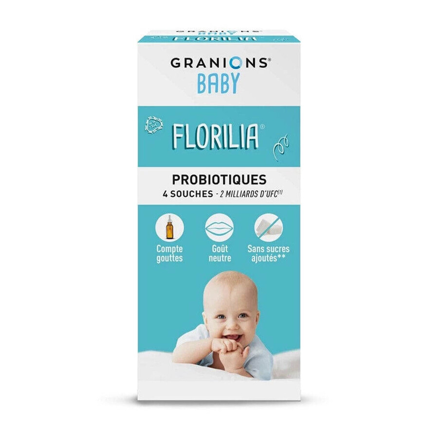 Granions Baby Florilia Probiotics Neutral Taste 15ml