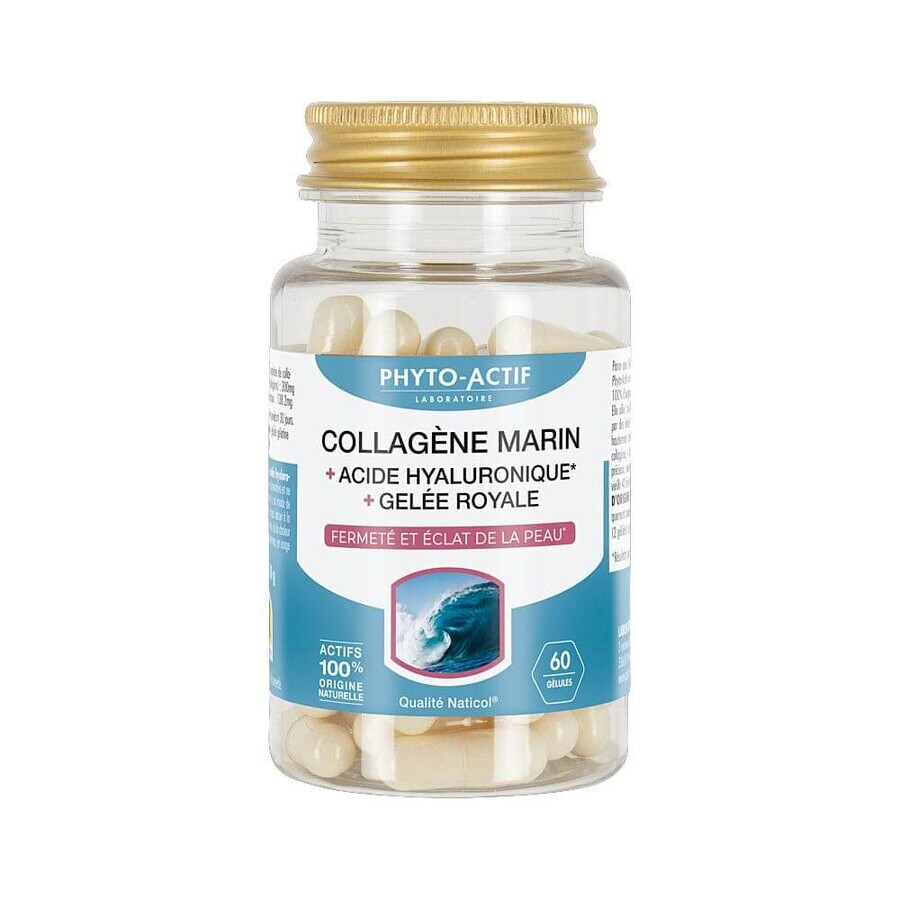 Acquista Phyto-Actif Collagene marino + acido ialuronico + Pappa reale 60 capsule Phyto-Actif Collagene marino + acido ialuronico + Pappa reale 60 capsule