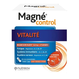 Nutreov Magne Control Vitalidad Aroma Naranja Limón 20 sticks