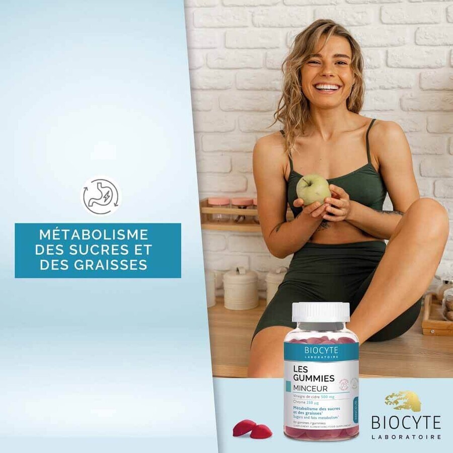 Chicle adelgazante Biocyte x60