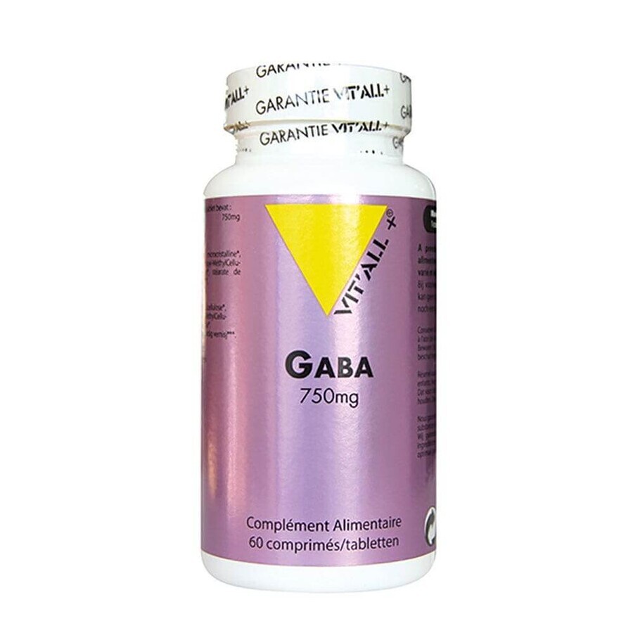 Vit'All+ Gaba 750 mg 60 tabletten