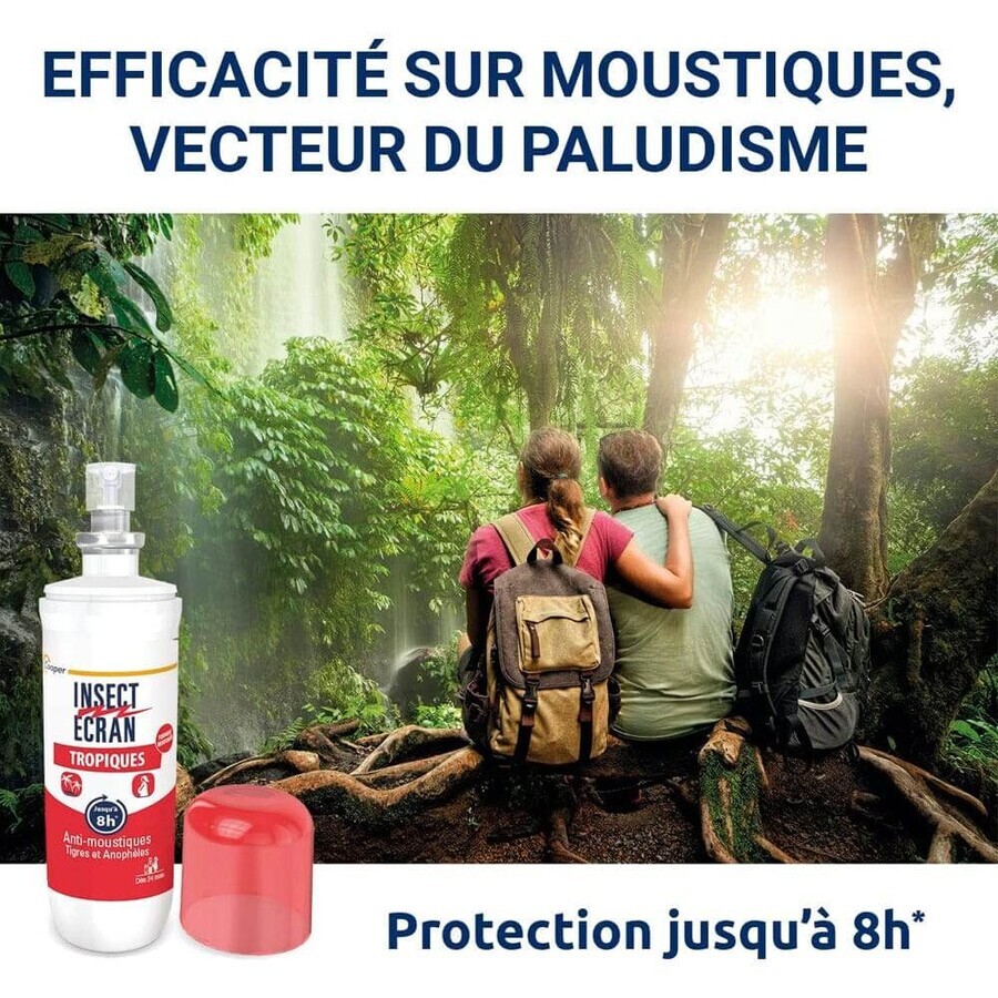 Insect Ecran Skin Special Tropics 24 Month Mosquito Repellent Adultes & Enfants 75ml