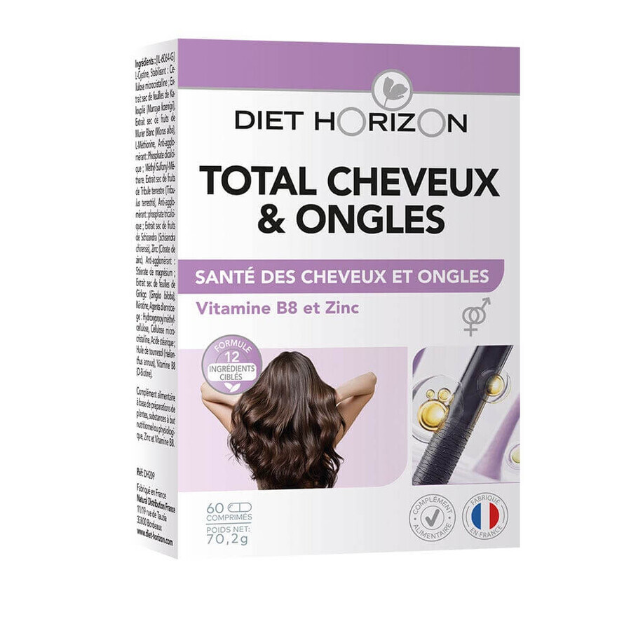 Diet Horizon Total Cheveux & Ongles 60 comprimés