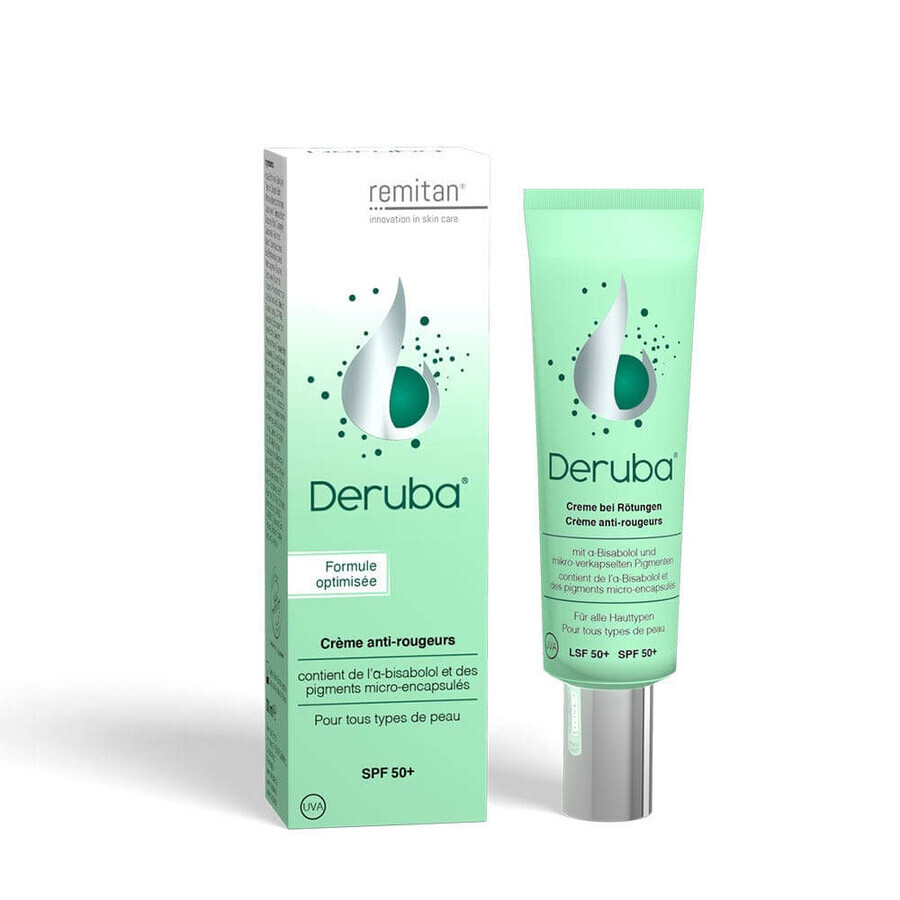 Deruba Crema especial antirojeces Spf50+ 30ml