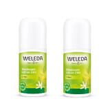 Weleda Deodorants Roll On 24h Zitrone 2x50ml