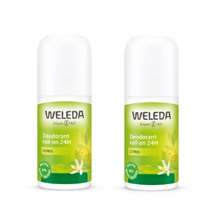 Weleda Deodorants Roll On 24h Lemon 2x50ml