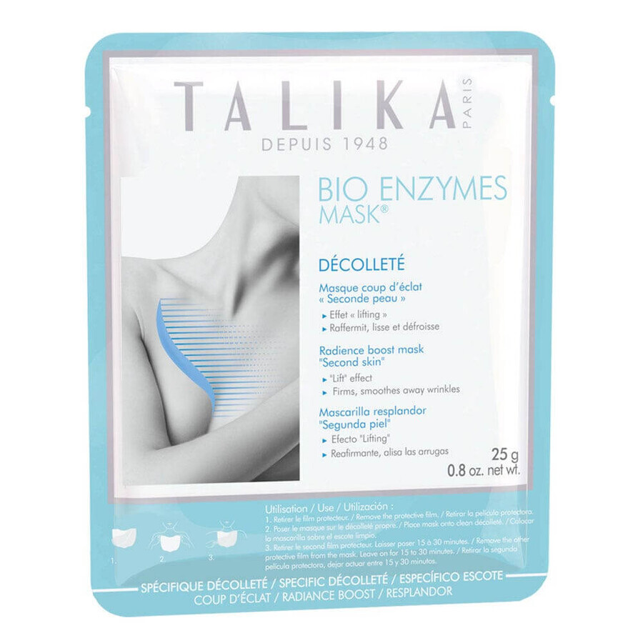 Talika Bio Enzymes Mask Decollete Seconde Peau 25g