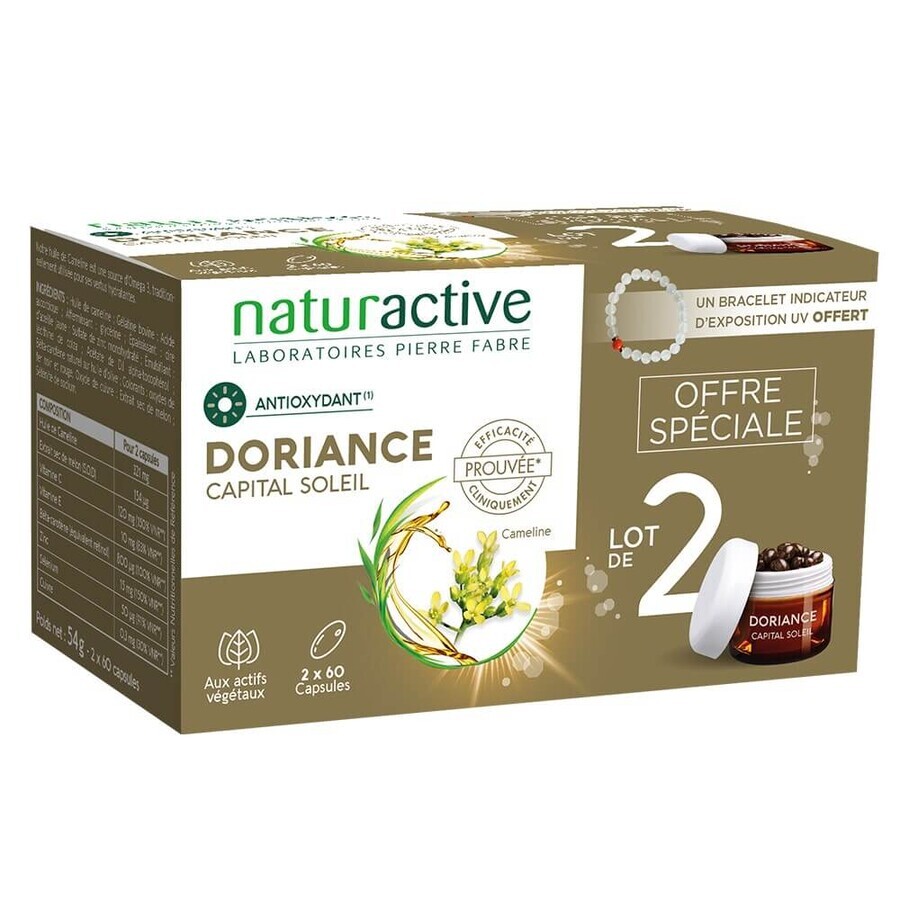 Cumpără Naturactive Doriance Capital Soleil 2x60 capsule Naturactive Doriance Capital Soleil 2x60 capsule