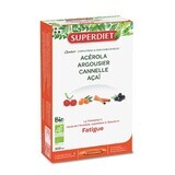 Superdiet Quatuor Fatigue Bio 20 Ampoules 15 ml