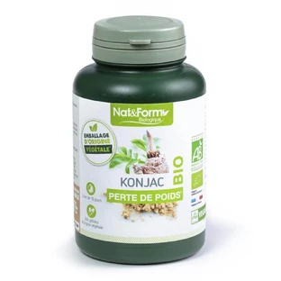 Nat&Form KONJAC BIO 200 cápsulas